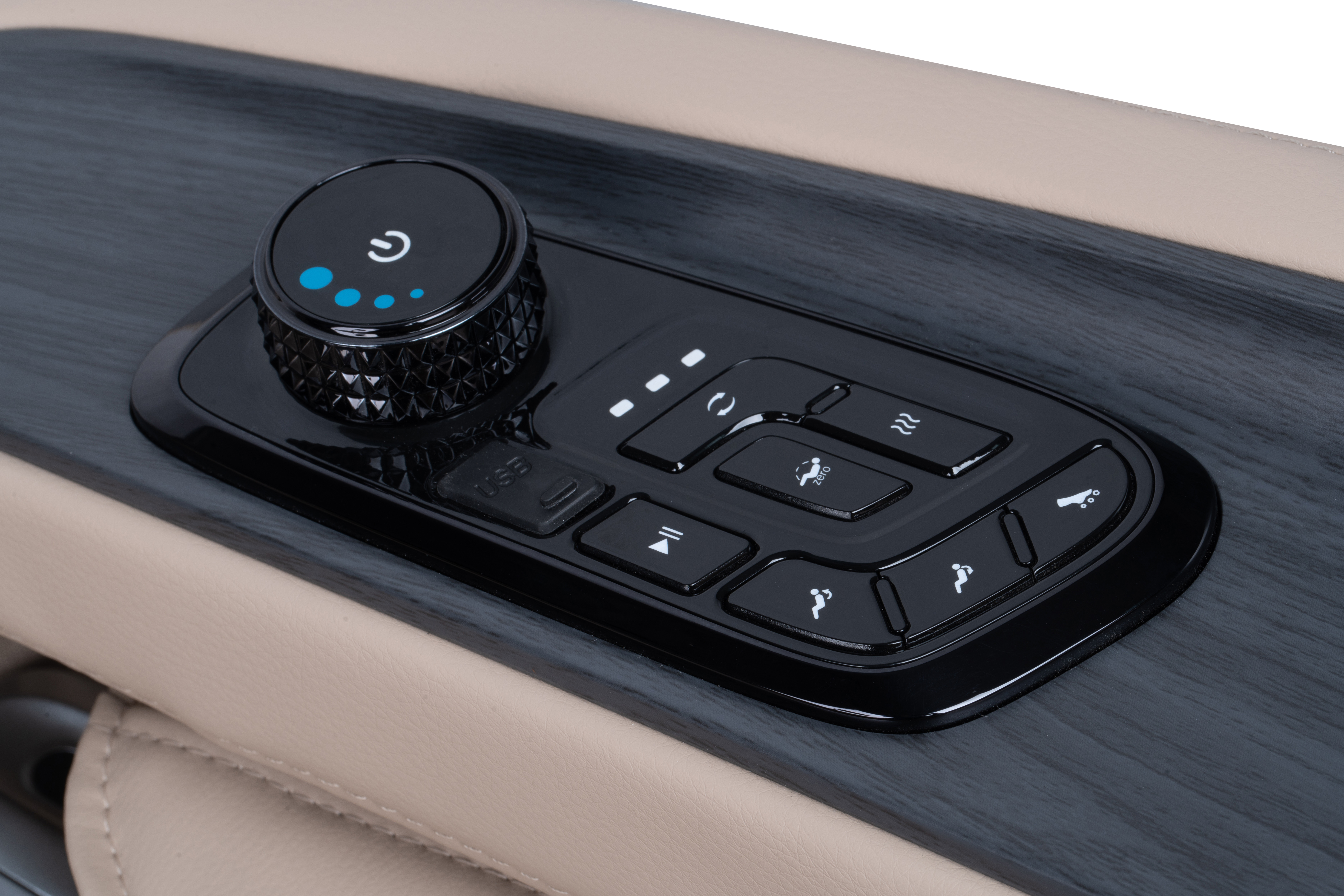 Masážne kreslo Damico Vento 4D diagnostikuje zdravotný stav